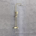 Exposed Shower Set Chrome Faucet 3 Function Chrome Shower Faucet Set Supplier